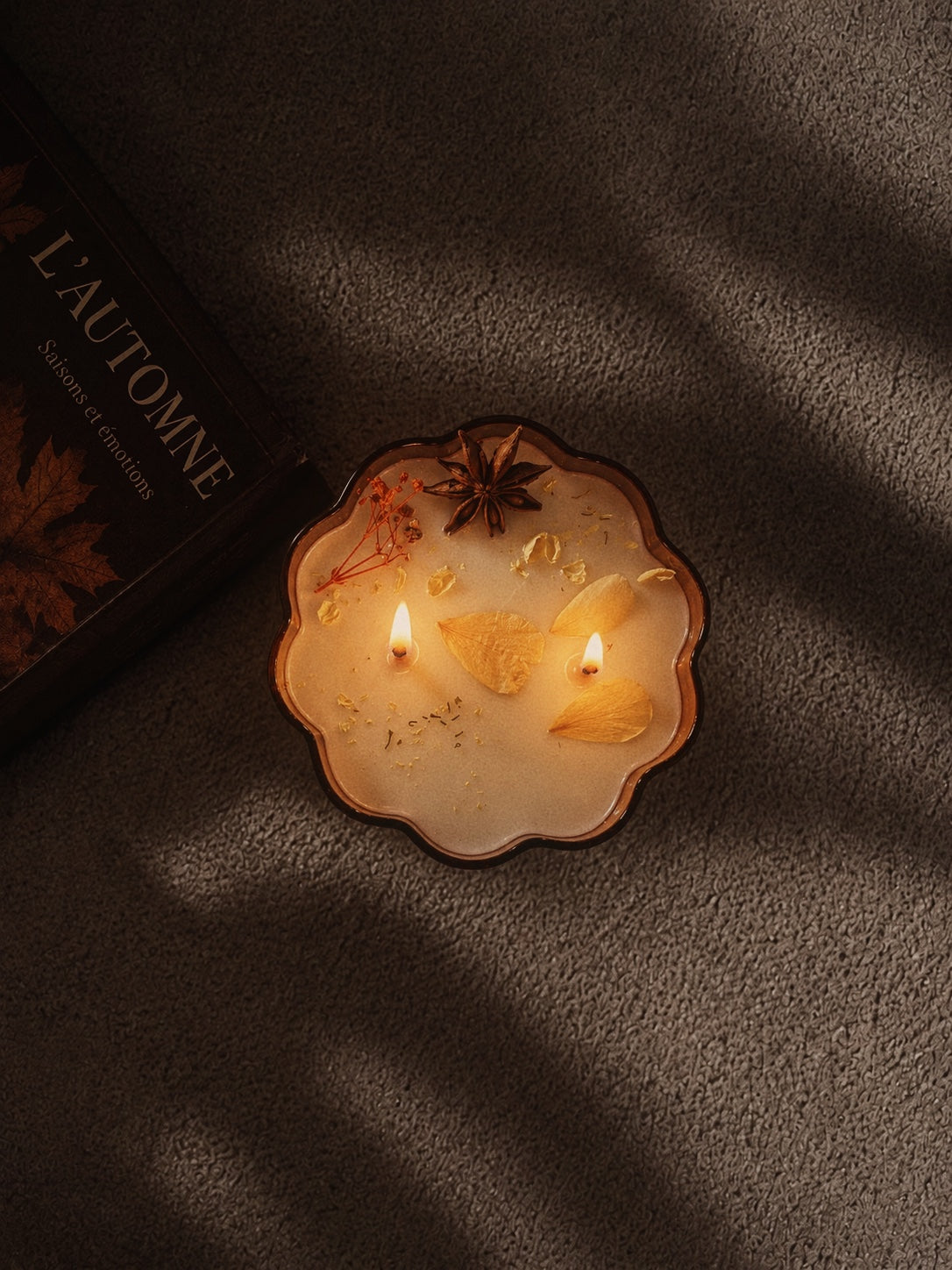 Bougie Coupe Éléonore - Pumkin Spiced - Caramel Beurre Salé