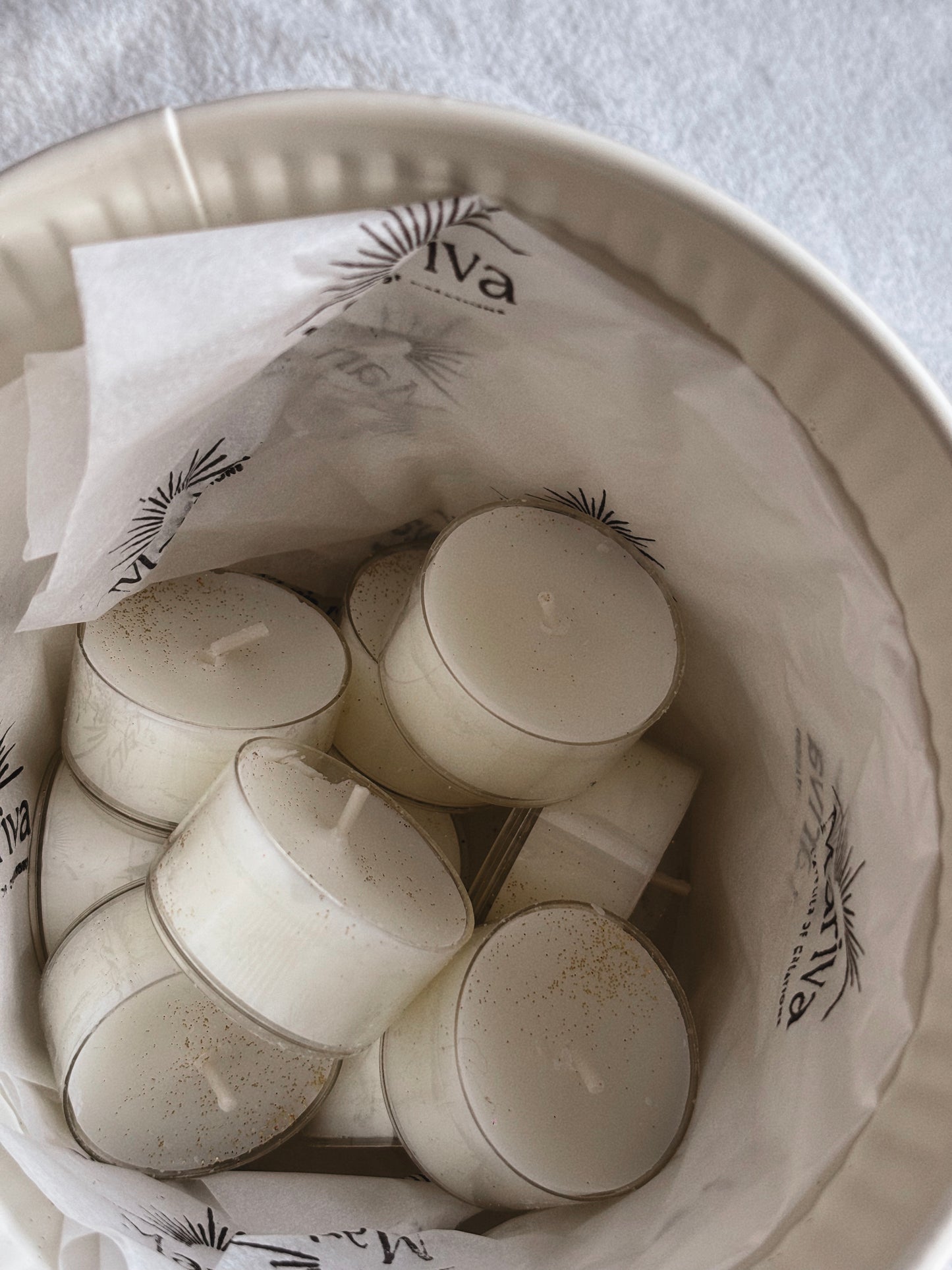 Bougie chauffe-plats