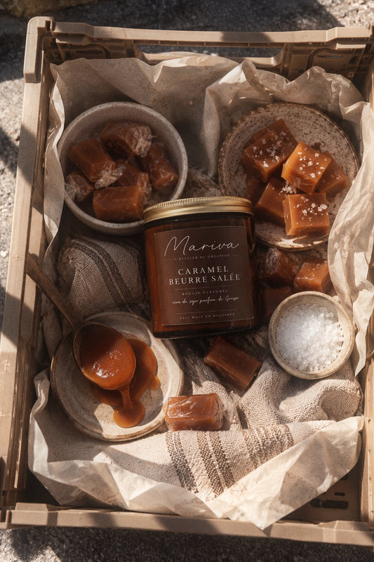 Bougie Amber - Caramel Beurre Salée