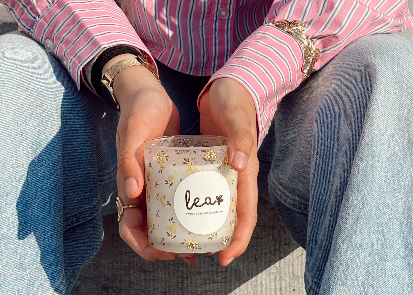 Bougie Léa 🌼 🌿 Jasmin
